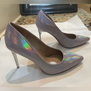 Beautiful rainbow 🌈 Iridescent heels 👠